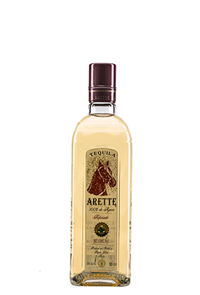 The front of the bottle Arette Reposado Clasico