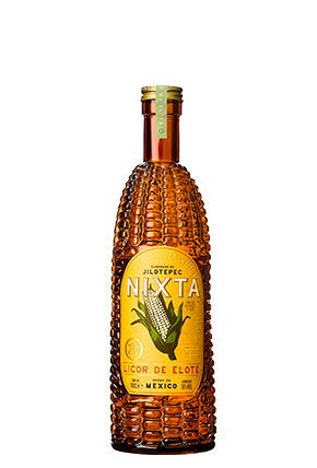 The beautifull corn bottle of Nixta, Licor de Elote